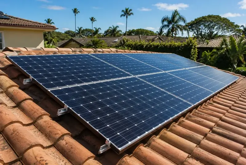Installation de panneaux solaires à Saint-Germier